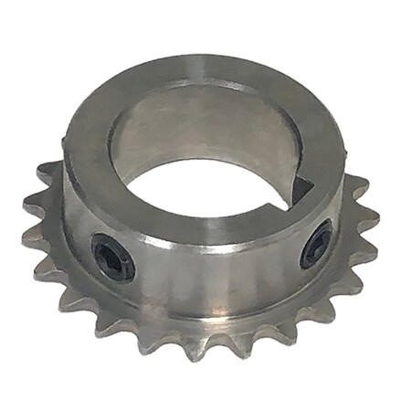 B&B Manufacturing 25BF23x1, Roller Chain Sprocket, Steel 25BF23x1